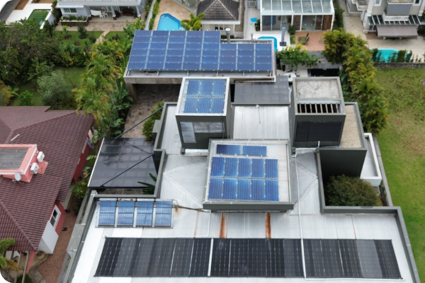 Projeto residencial de energia solar
